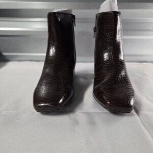 Naturalizer Hadley Chocolate Booties Women’s 7.5W Ankle Boots *See Notes on Box*